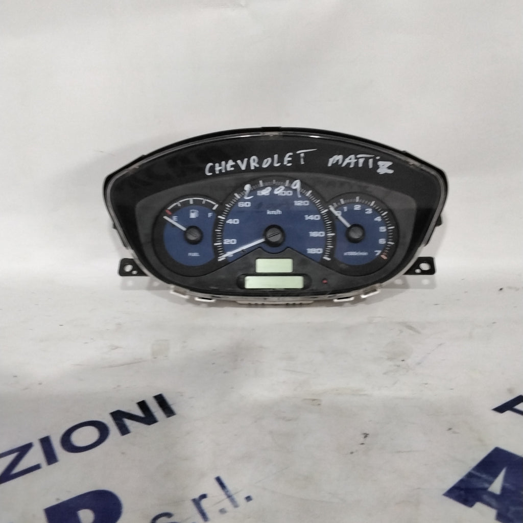 Instrument cluster speedometer chevrolet matiz year 2009 code:96664129 (sf7p2)