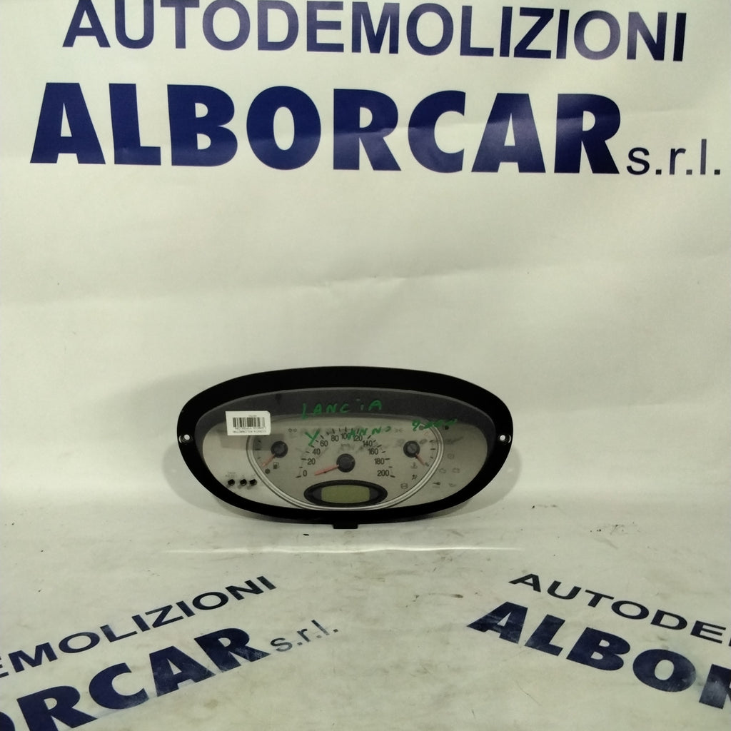 quadro strumenti/contachilometri/veglia lancia ypsilon anno 2000 codice: 06061350170