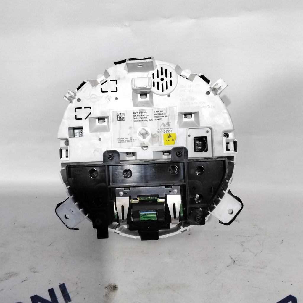 dashboard/speedometer/gauge mini cooper year 2008 code: 62116977077 (sf7p2)