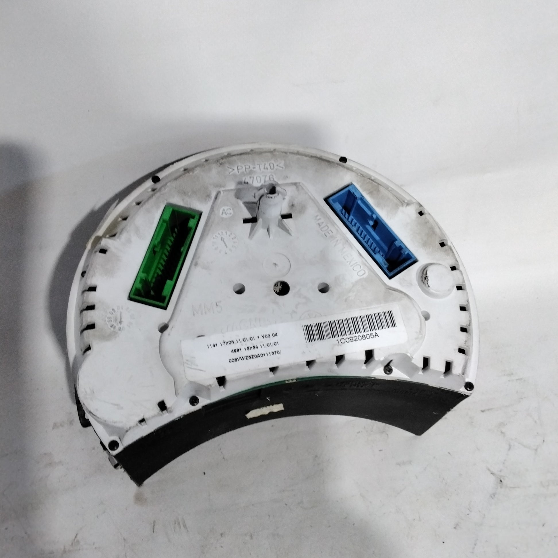 instrument cluster/speedometer Volkswagen Beetle year 2001 code: 1C0920805A (sf7p2)