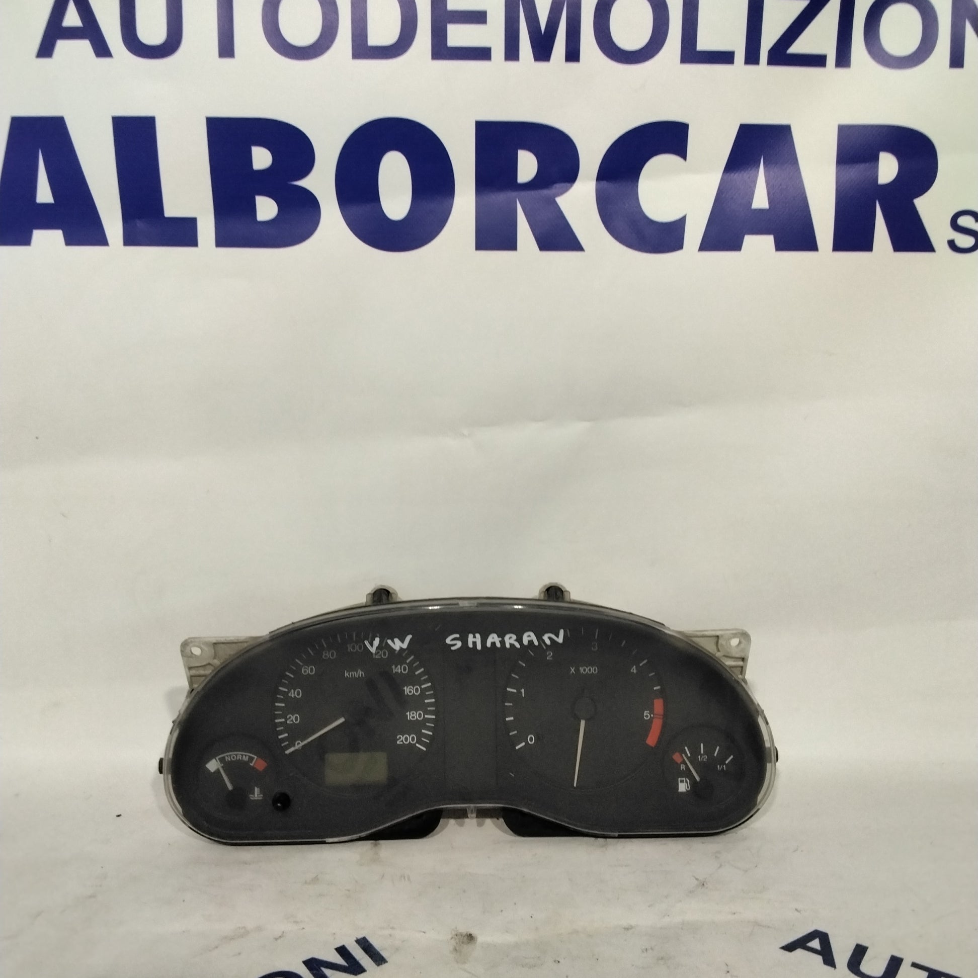 quadro strumenti/contachilometri volkswagen sharan anno 2002 codice: F5RF10A855A