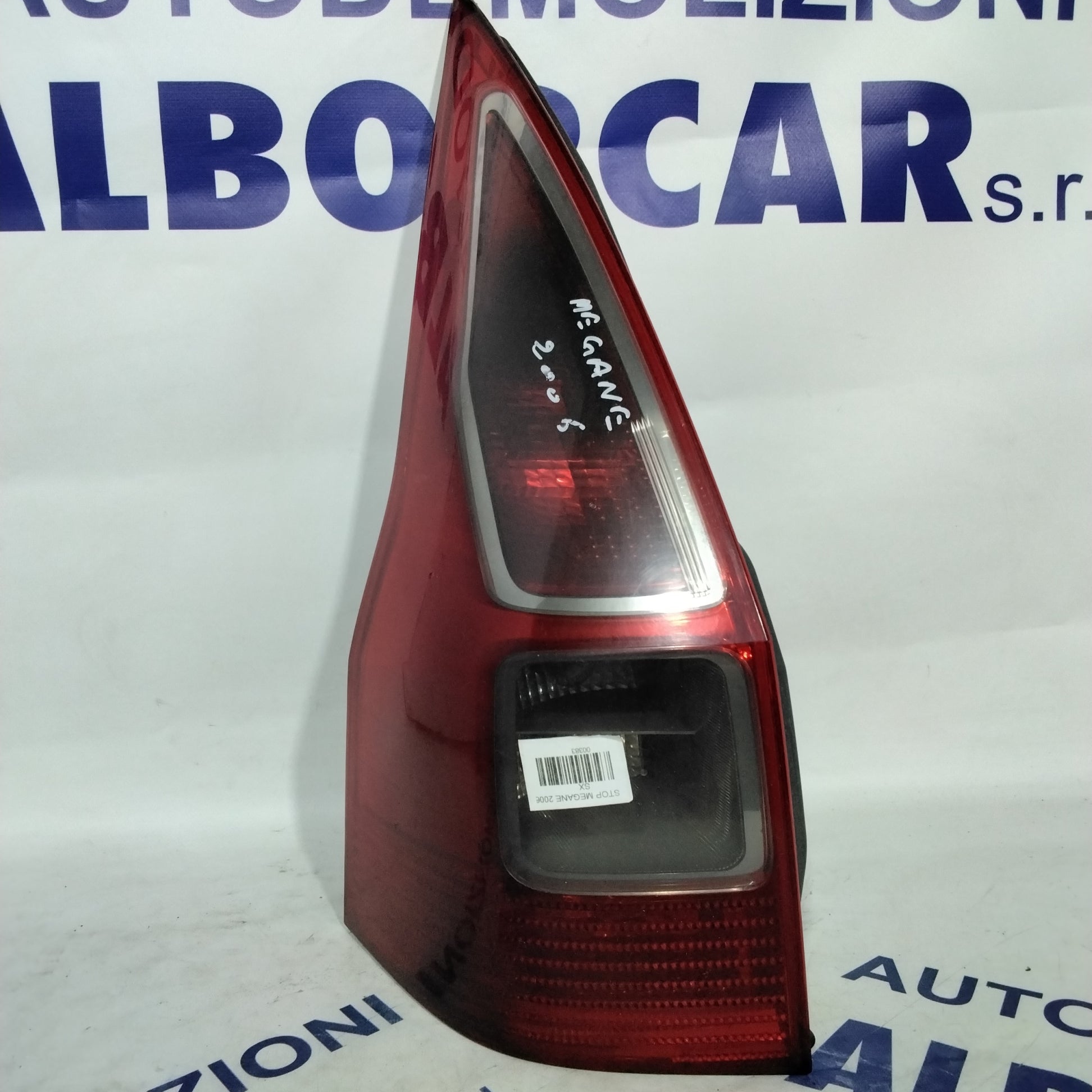 Renault Megane left tail light year 2006 code: 8200417349 (sf9p1)