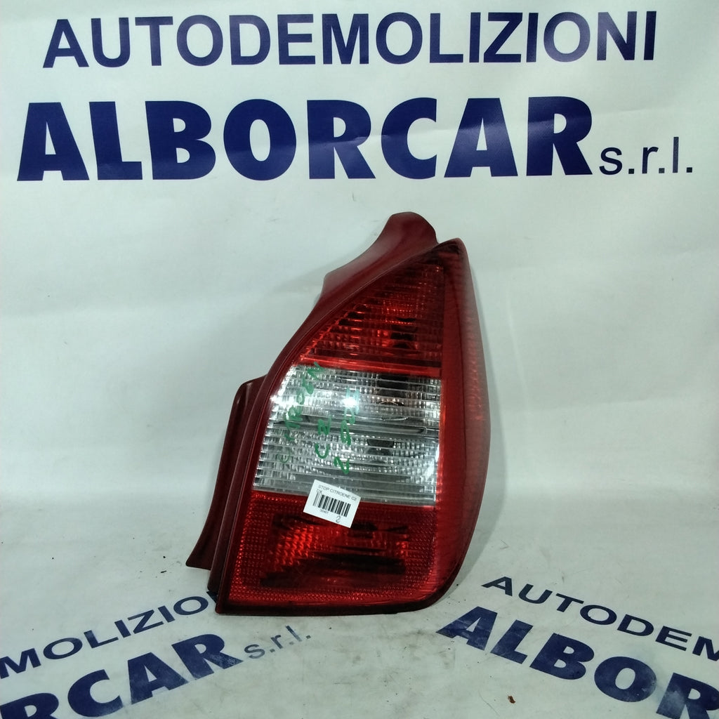 right stop light Citroen C2 year 2005 code 968028368000