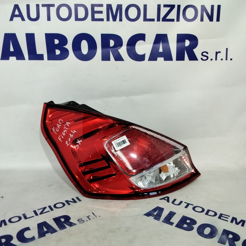 Left Ford Fiesta tail light, 2014, part number: 1090041 (sf9p3)