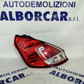 Left Ford Fiesta tail light, 2014, part number: 1090041 (sf9p3)