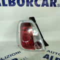 Left stop light Fiat 500 year 2007 code 27043101/27040181