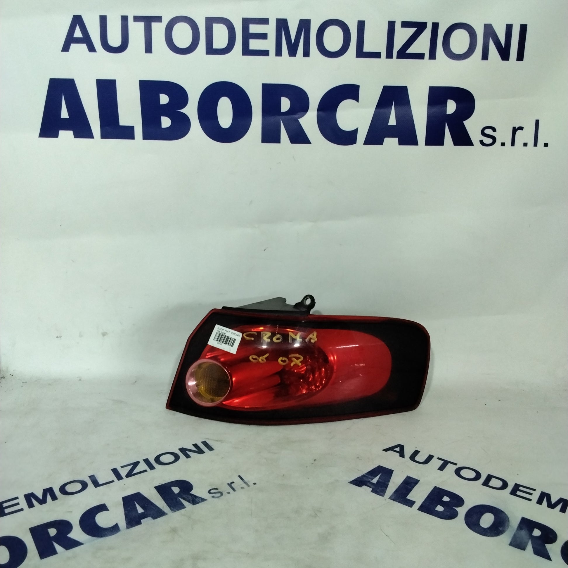 right stop light fiat croma year 2007 code 51727249