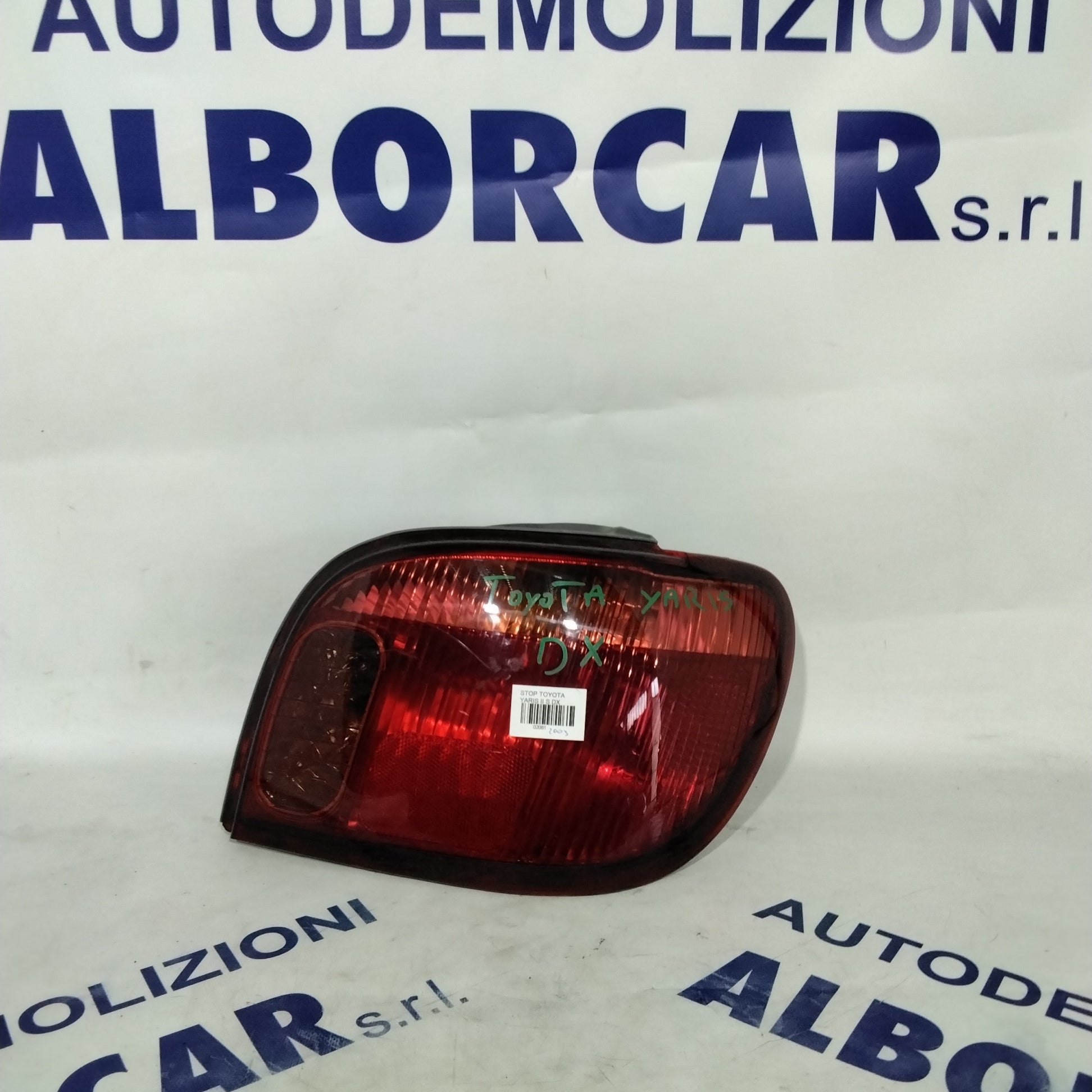 Right rear stop lamp Toyota Yaris 2004 (sf9p1)
