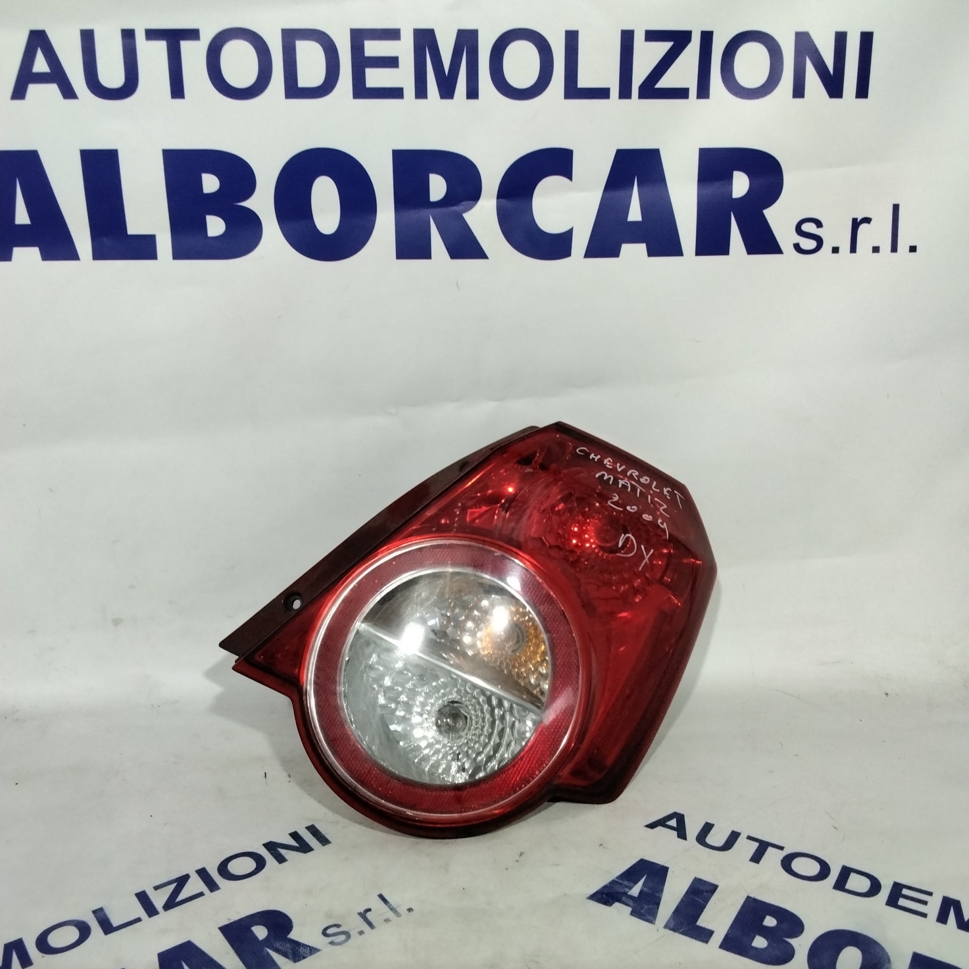 right tail light Chevrolet Matiz year 2009