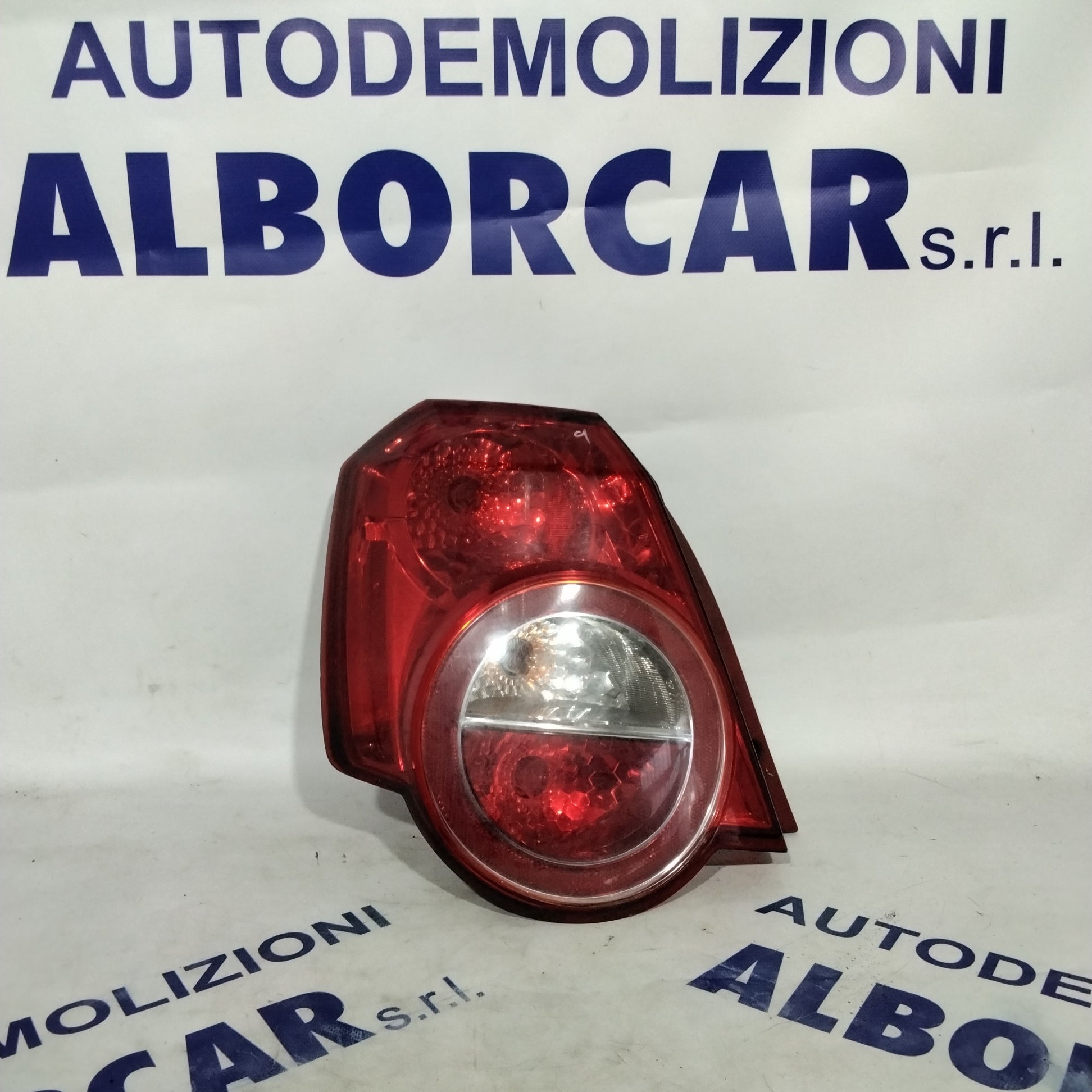 left tail light Chevrolet Matiz year 2009