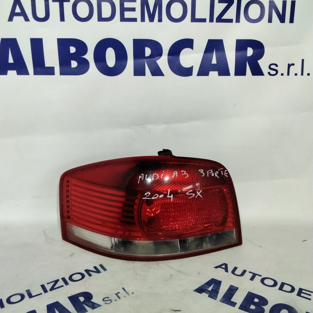left rear tail light Audi A3 3-door year 2004 part number 8P0945095023S