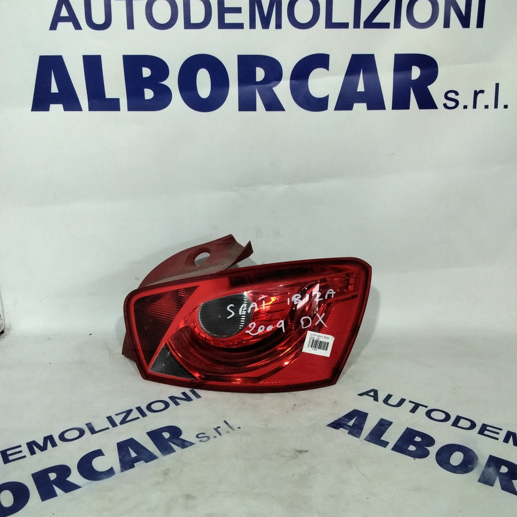 Right tail light Seat Ibiza year 2009 code: 6J4945096C (sf9p3)