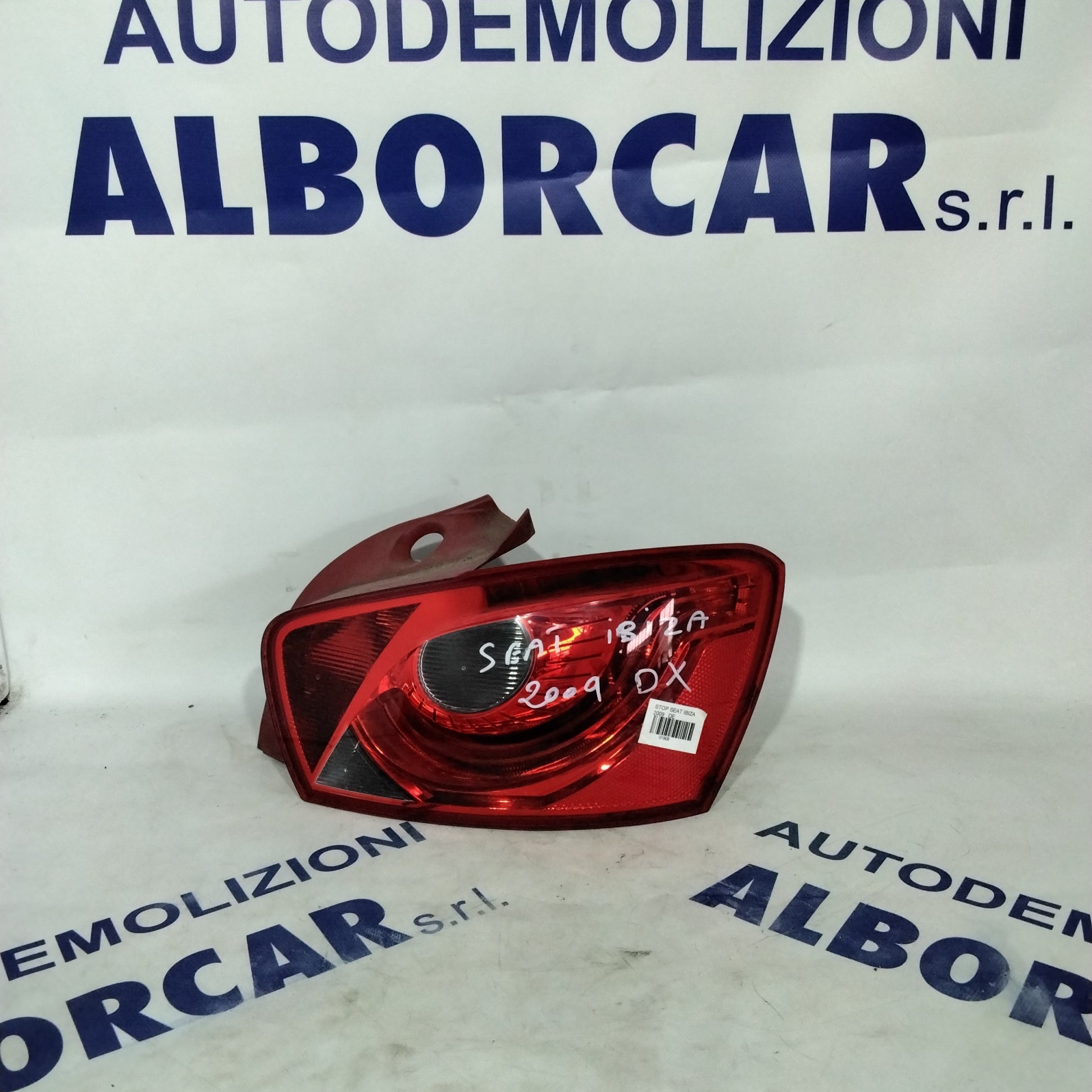 Right tail light Seat Ibiza year 2009 code: 6J4945096C (sf9p3)
