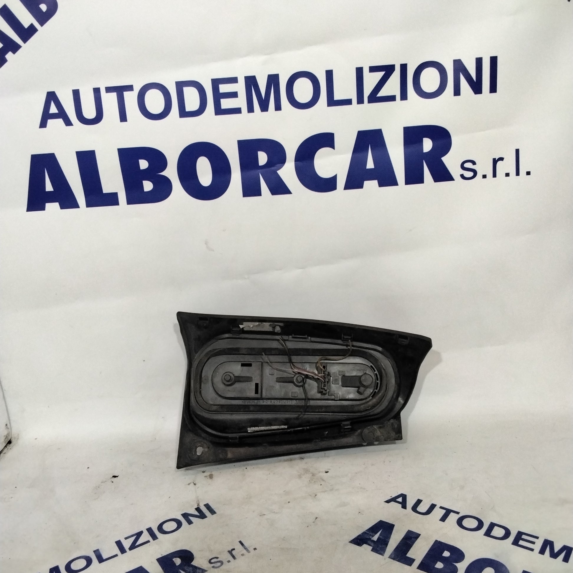 right rear light smart fortwo coupé petrol 3 doors displacement 698 code 0011645 (black and grey)