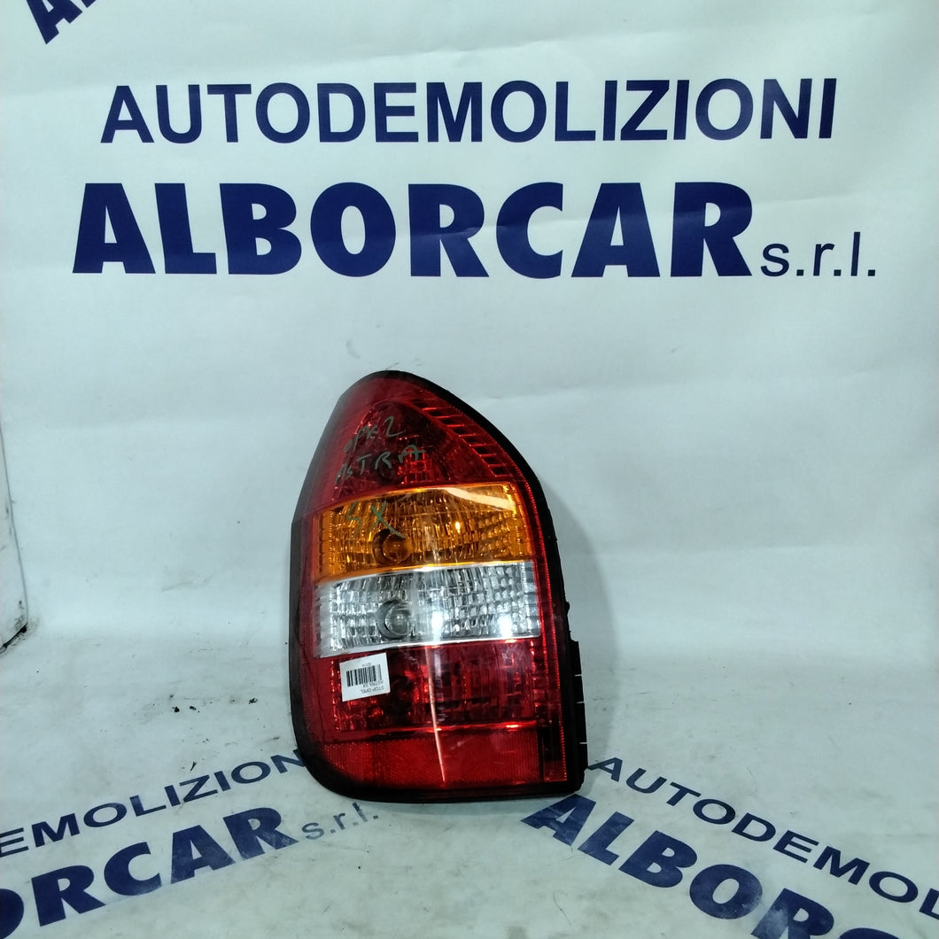 Fanale stop opel zafira/astra sinistro con colore freccia gialla e bianca codice: 11A114B (sf9p4)