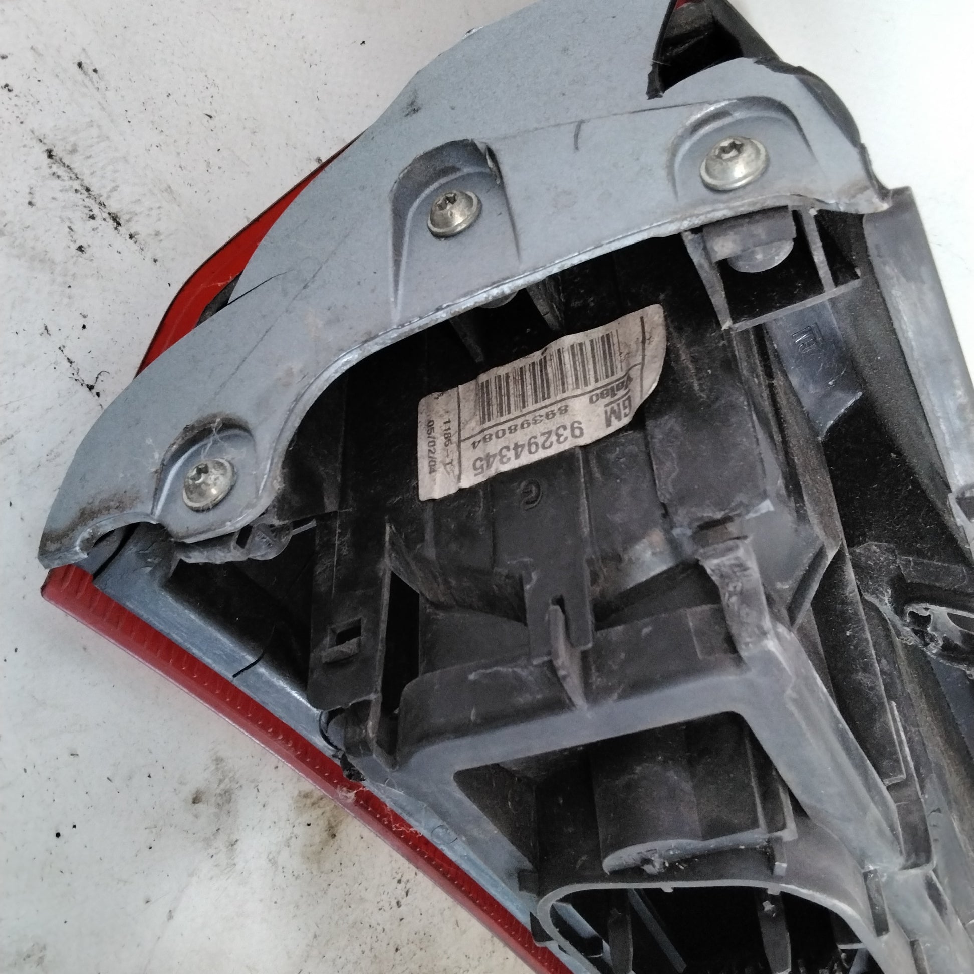 Fanale stop opel meriva destro completo 2003-2008 (sf10p1) codice: 93294345