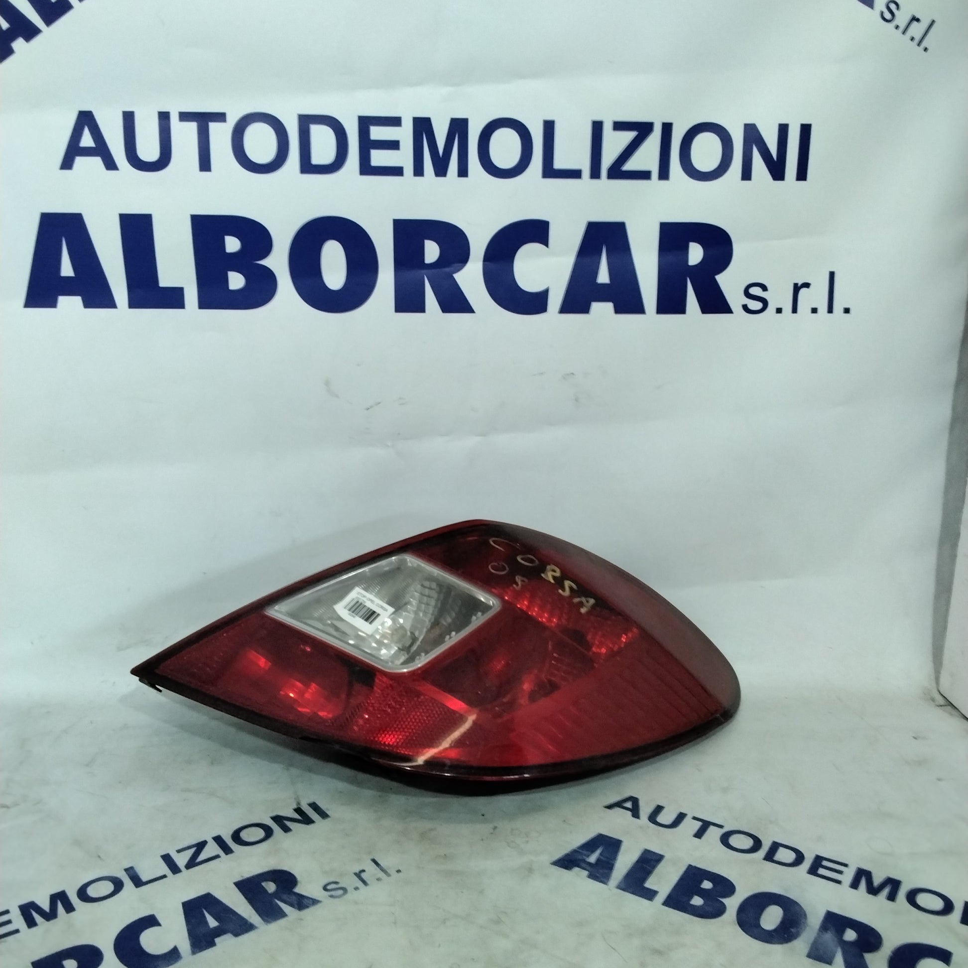 right stop light opel corsa 1.2 petrol 5 doors code 13269051