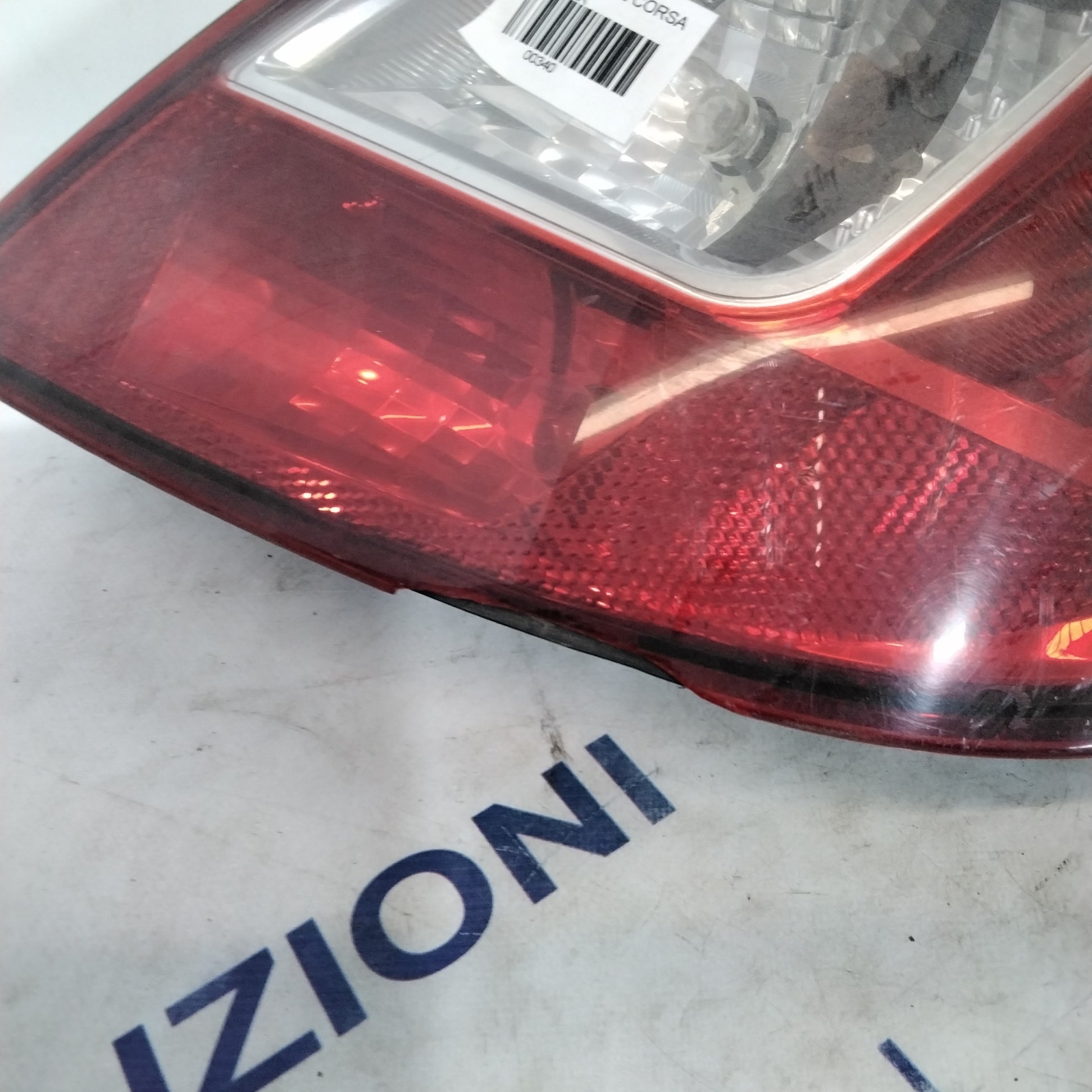 right stop light opel corsa 1.2 petrol 5 doors code 13269051