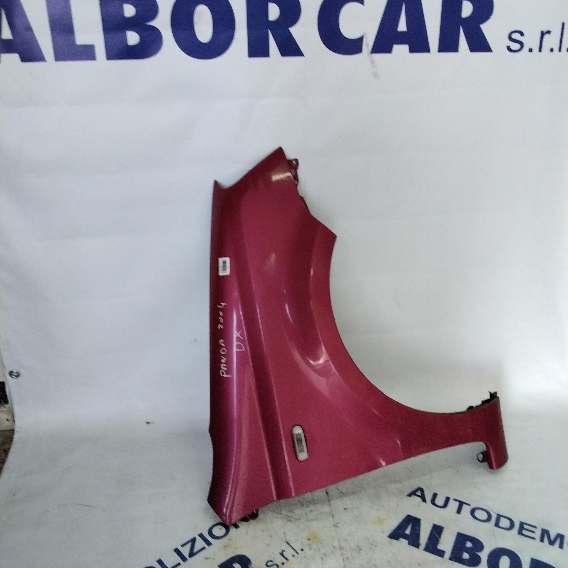 right front fender liner fiat panda year 2004