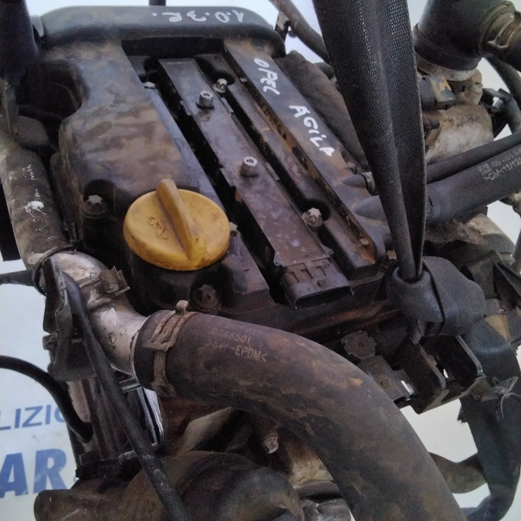 Engine Opel Agila / Corsa 1.0 3 cylinder Z10xep year 2003 code: 24450959 (sf1p3)