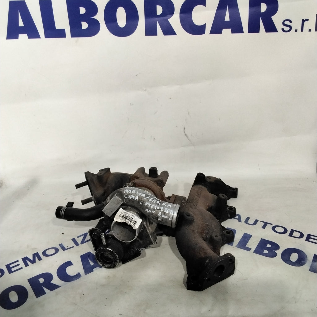 Opel Astra / Corsa / Meriva / Zafira 1.7 diesel turbo year 2006 code: 8981023670 (sf7p1)