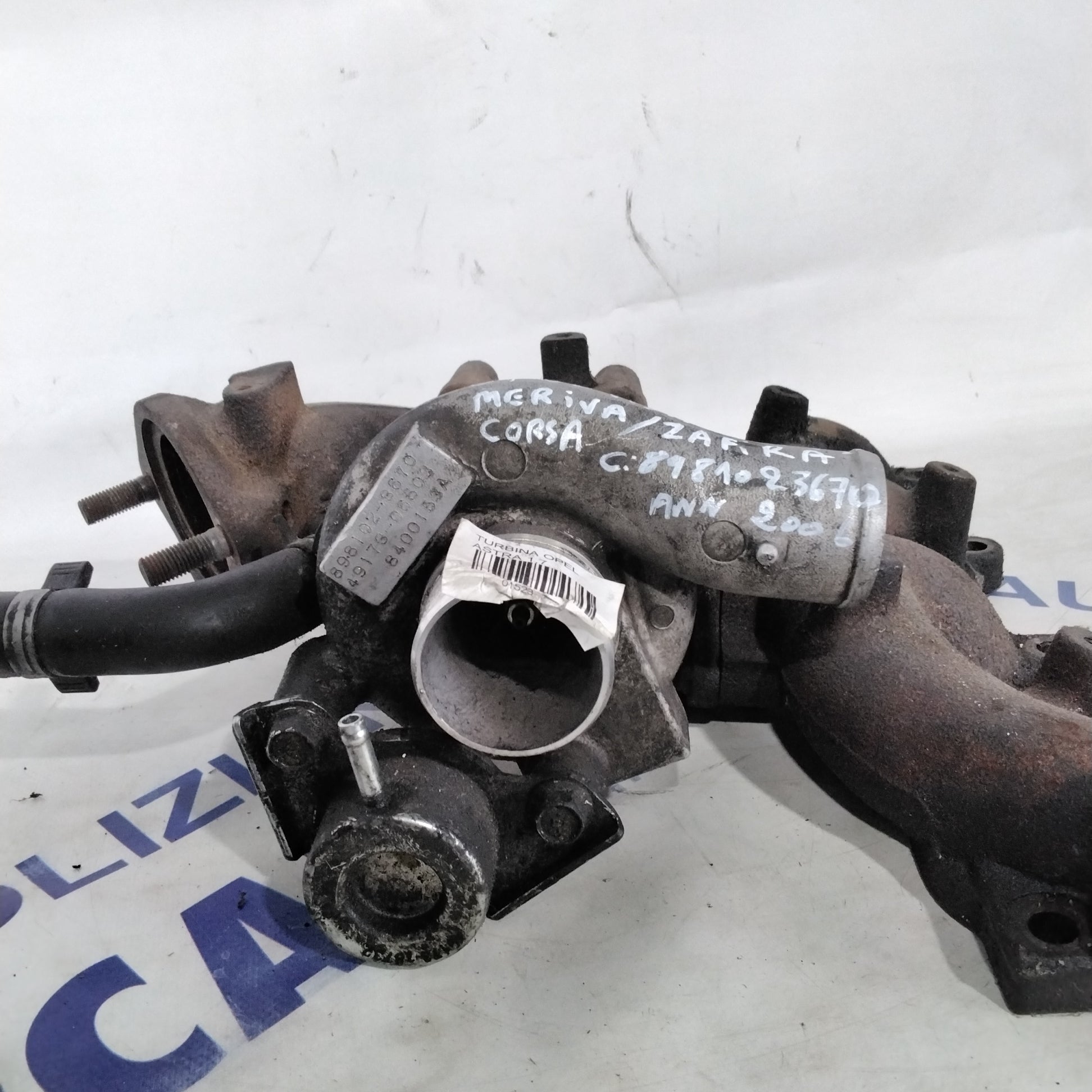 Opel Astra / Corsa / Meriva / Zafira 1.7 diesel turbo year 2006 code: 8981023670 (sf7p1)