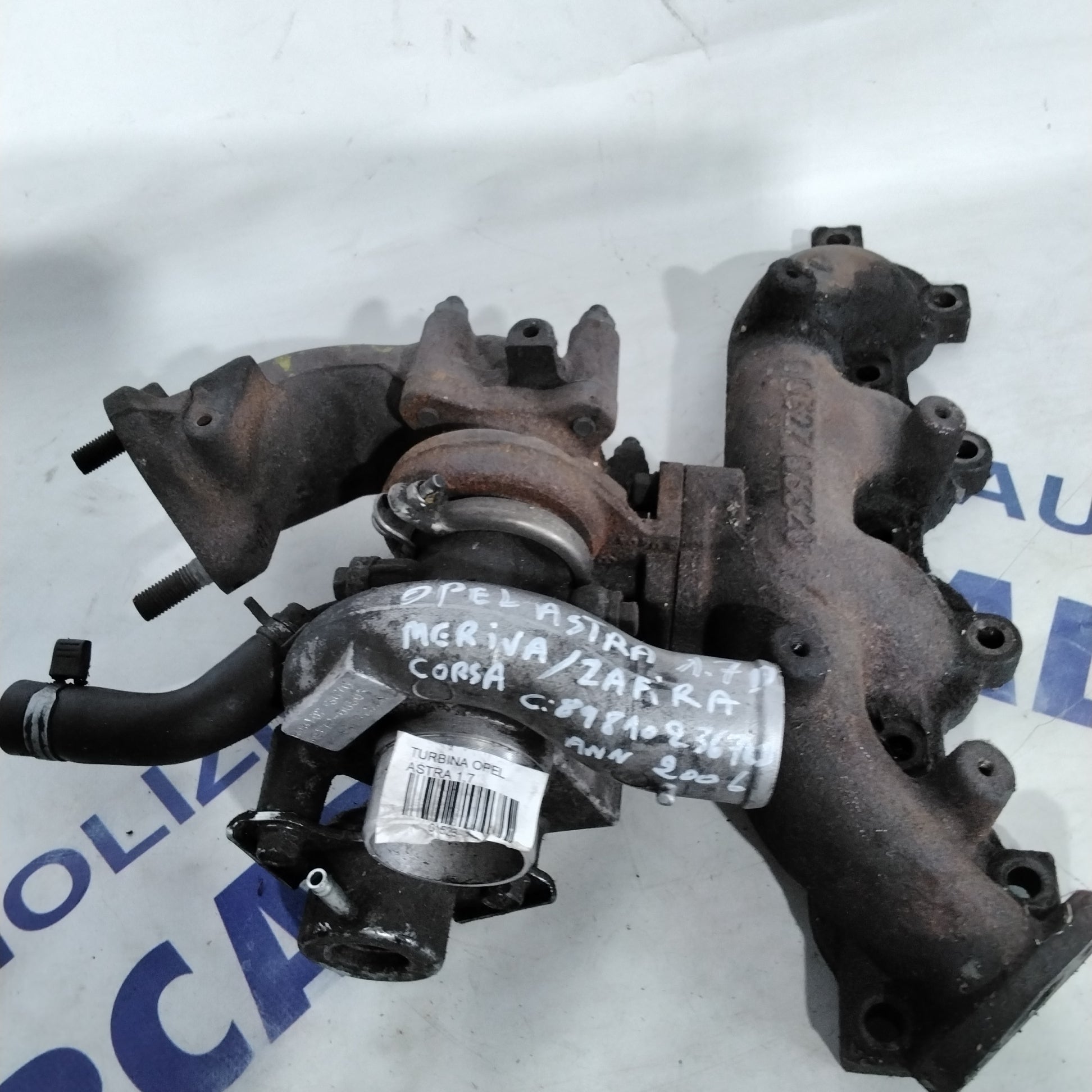 Opel Astra / Corsa / Meriva / Zafira 1.7 diesel turbo year 2006 code: 8981023670 (sf7p1)