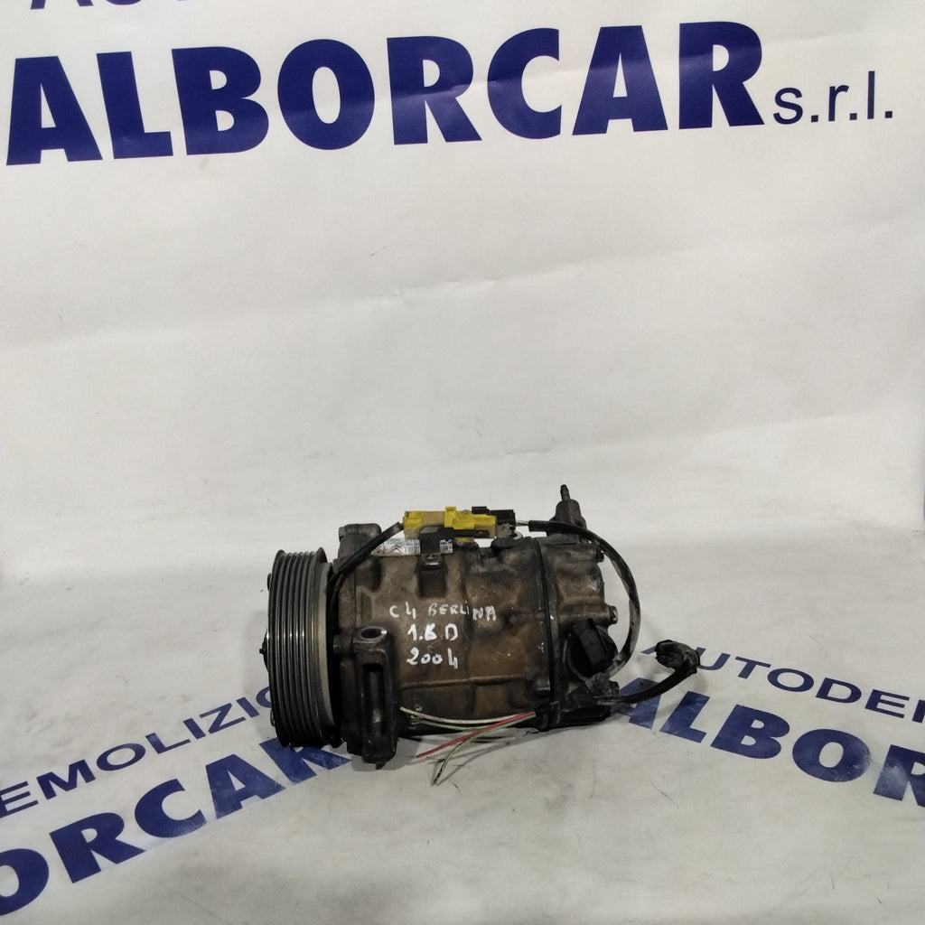  compressore aria condizionata citreon c4 berlina 1.6 diesel anno 2004 codice:9659875880 (sf14p7)