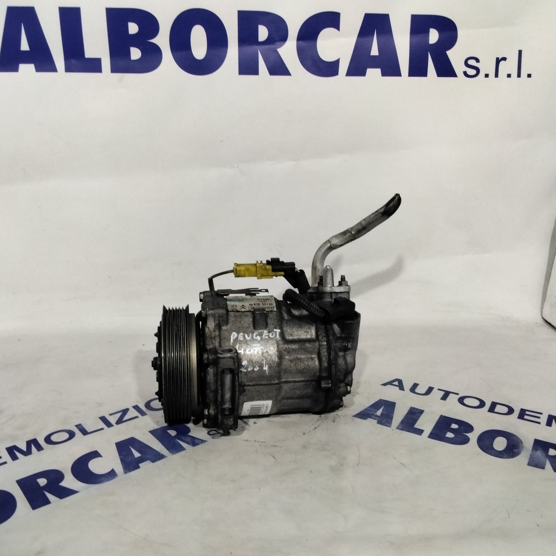  compressore aria condizionata peugeot 407 diesel anno 2004 codice:9683055180(sf14p6)