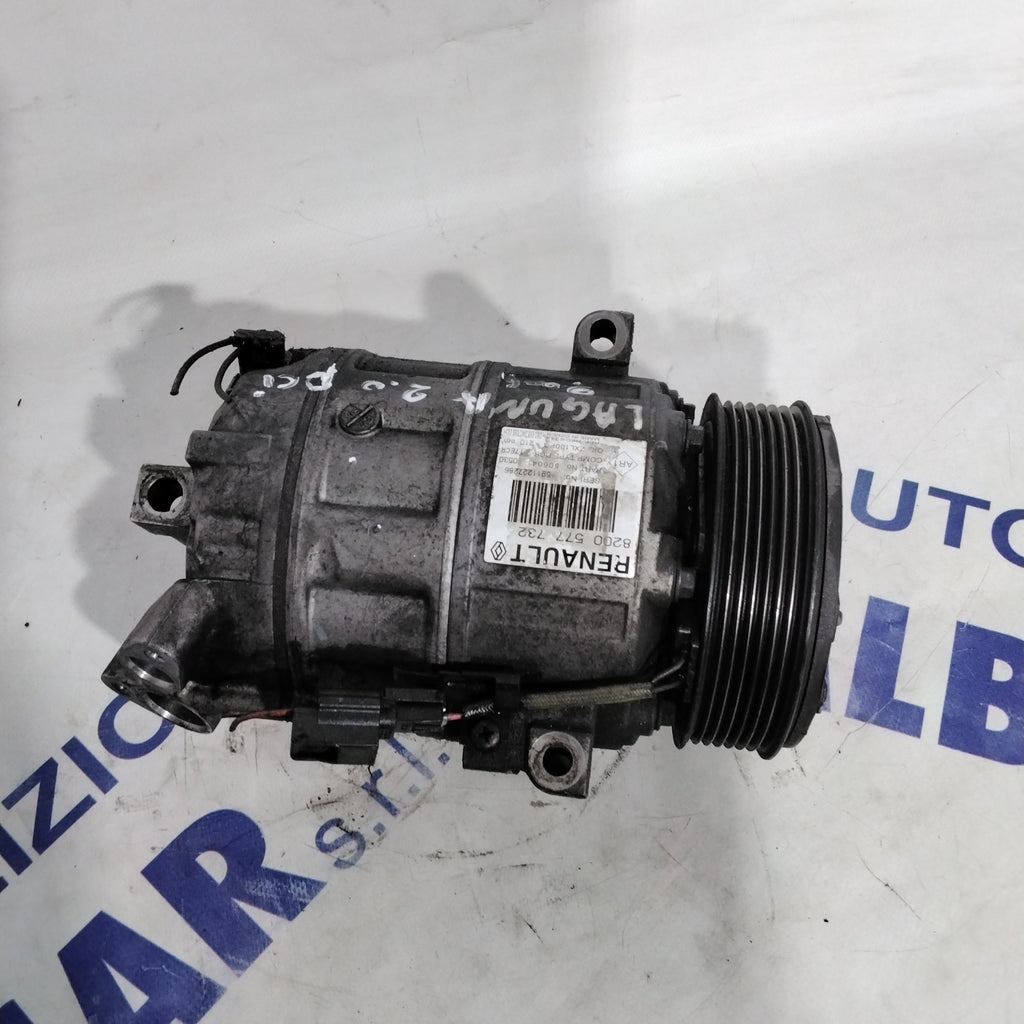  compressore aria condizionata renault laguna 2.0 DCI anno 2006 codice:8200577732(sf14p5)