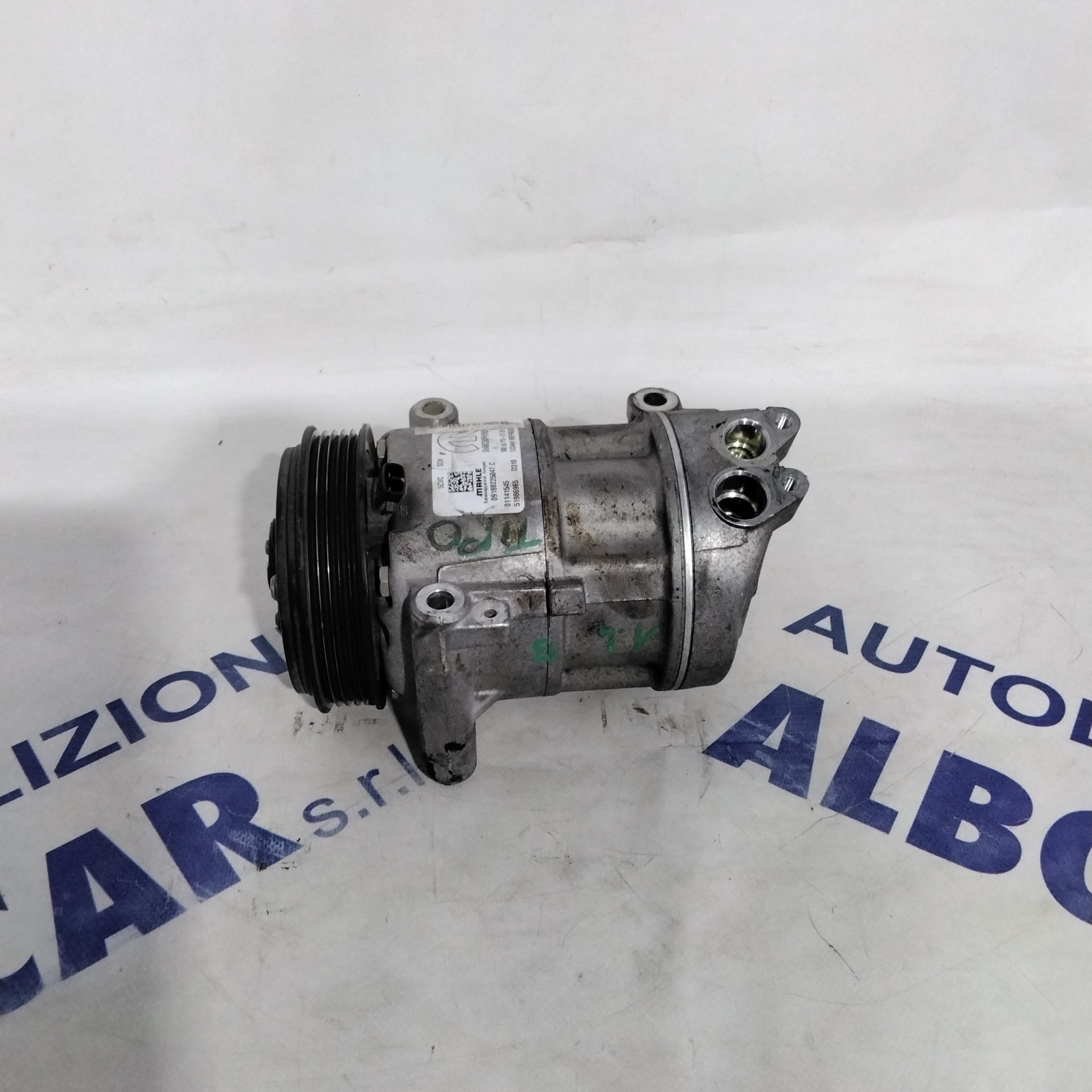 air conditioning compressor fiat tipo 1.4 petrol year 2019 code:51986965(sf14p3)