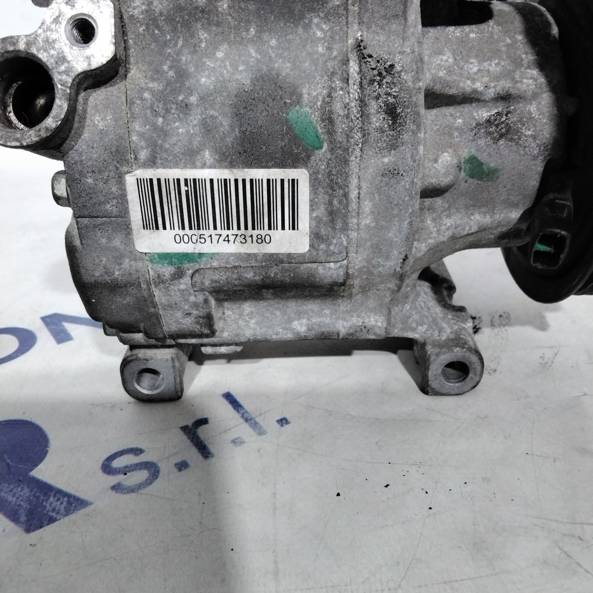 air conditioning compressor fiat panda/500/punto lancia ypsilon /musse 1.2 petrol year 2006 code:000517473180 (sf14p3)