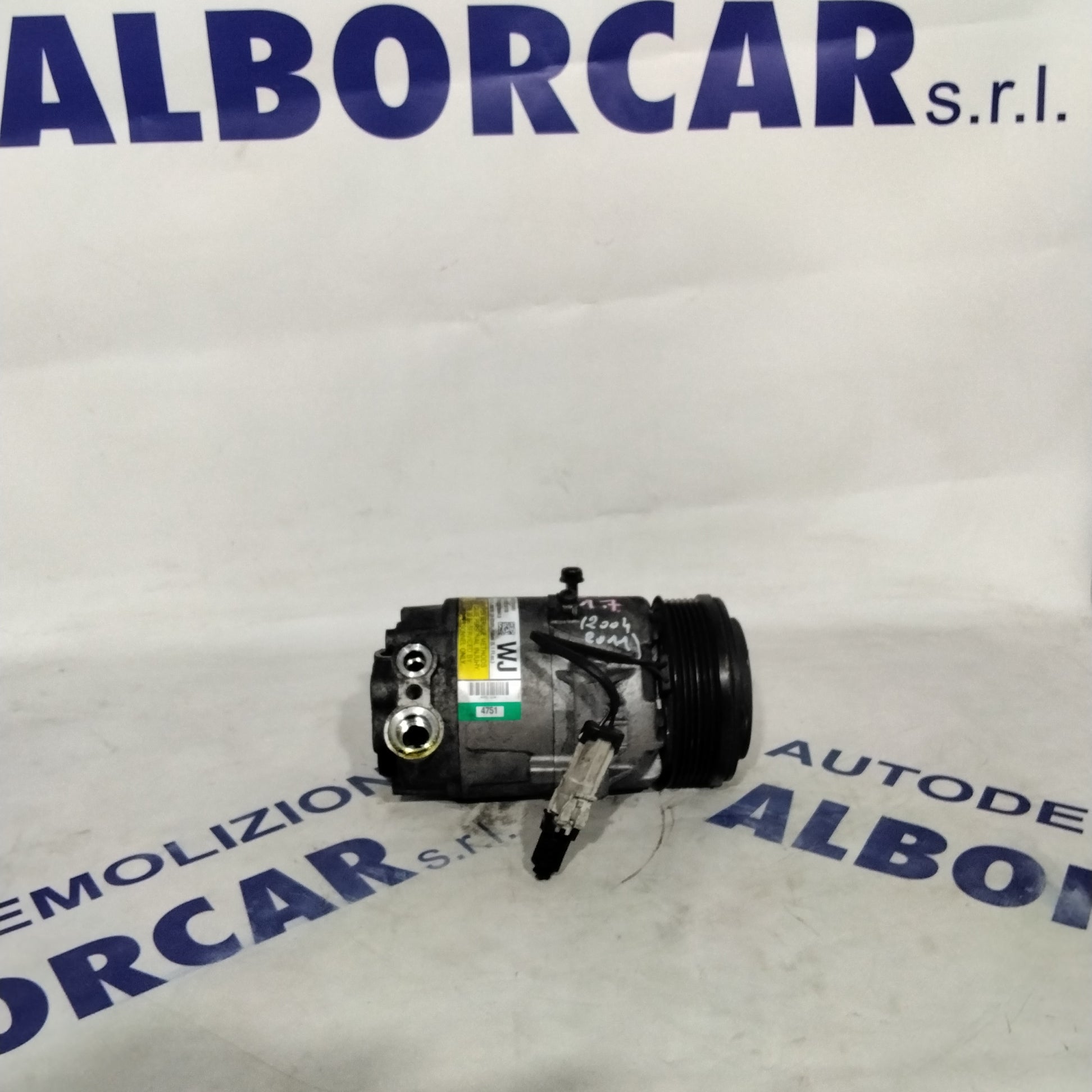 Opel Astra 1.7 diesel air conditioning compressor year 2004/2011 code: 13124751 (sf14p2)