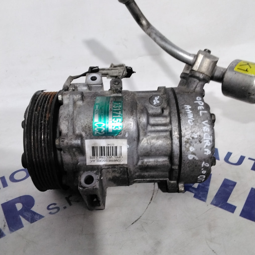 air conditioning compressor opel vectra 2.0 DTI year 2006 code:13171593 1254(sf14p2)