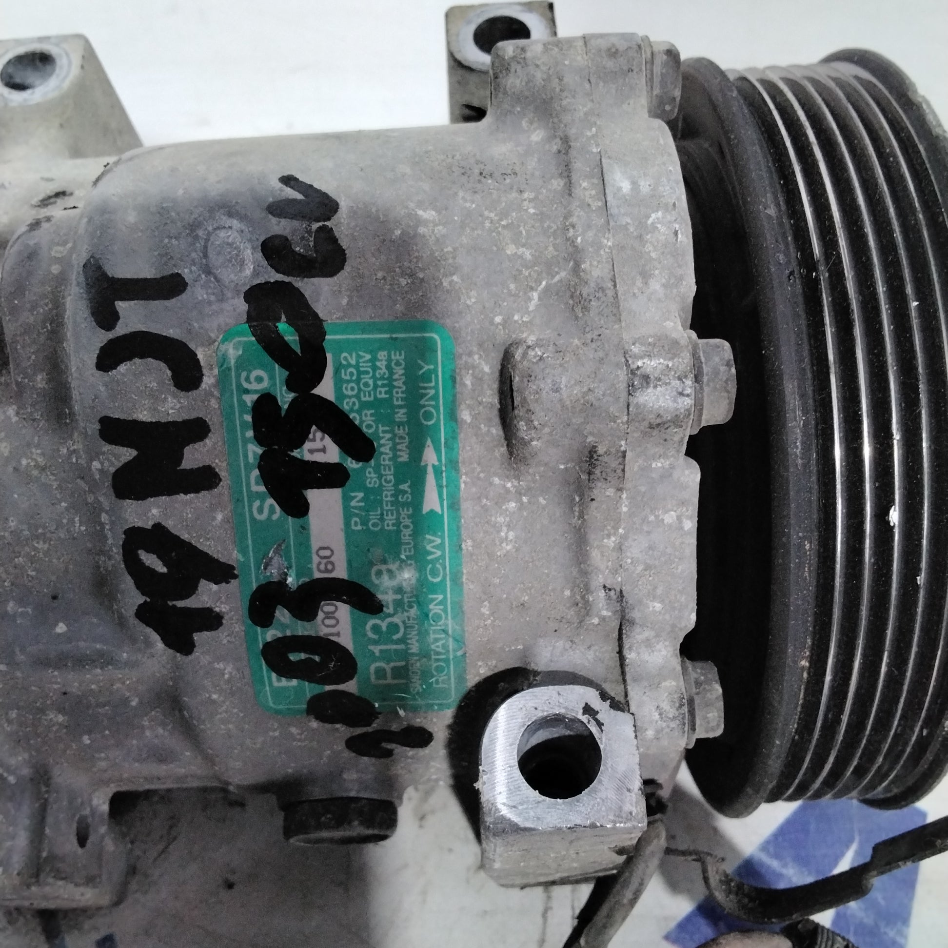 air conditioning compressor Alfa Romeo GT 1.9 JTD year 2003 code: SD7VBAFE03 (sf14p2)