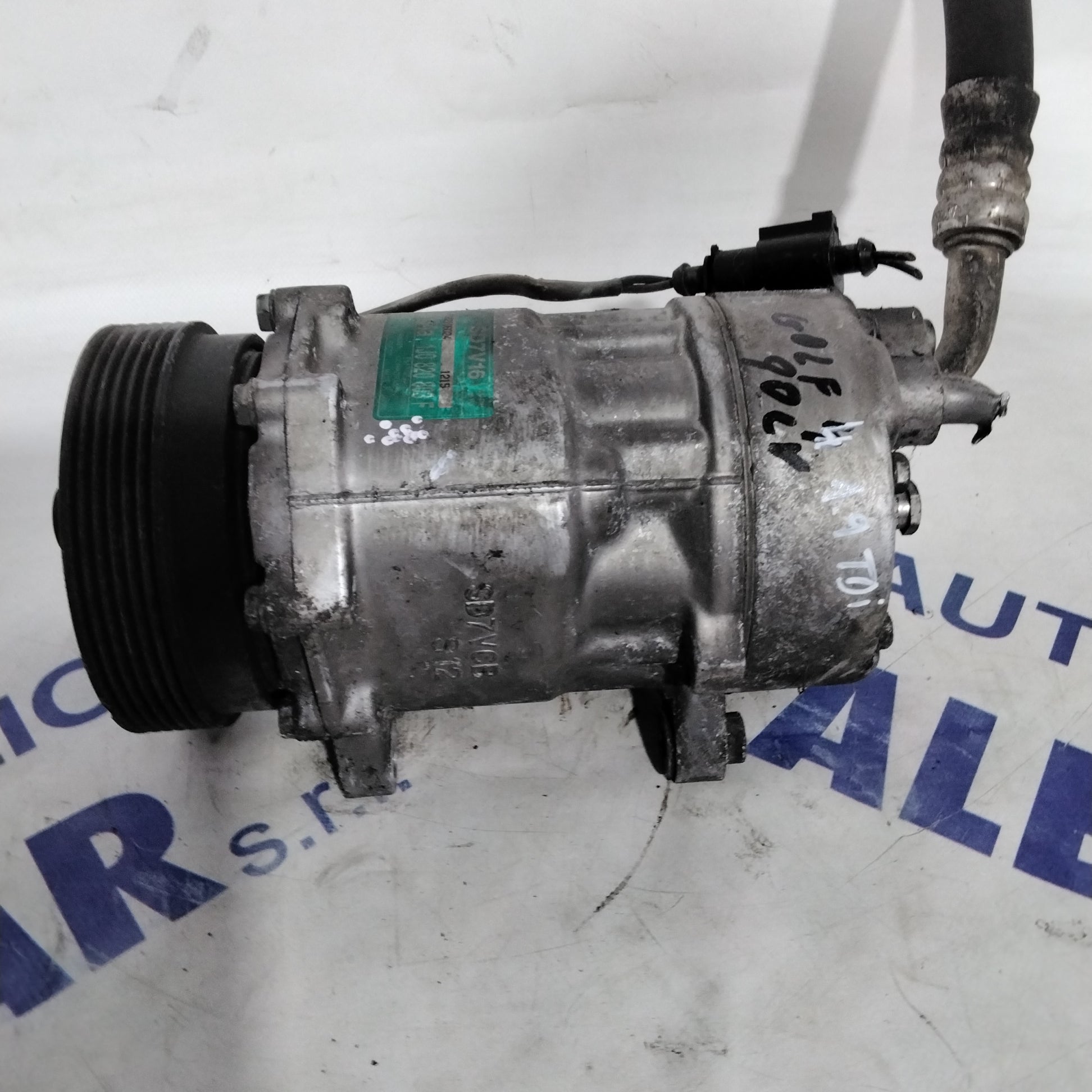 air conditioning compressor Volkswagen Golf 4 1.9 TDI 90 hp code: 1J1820803F (sf14p2)