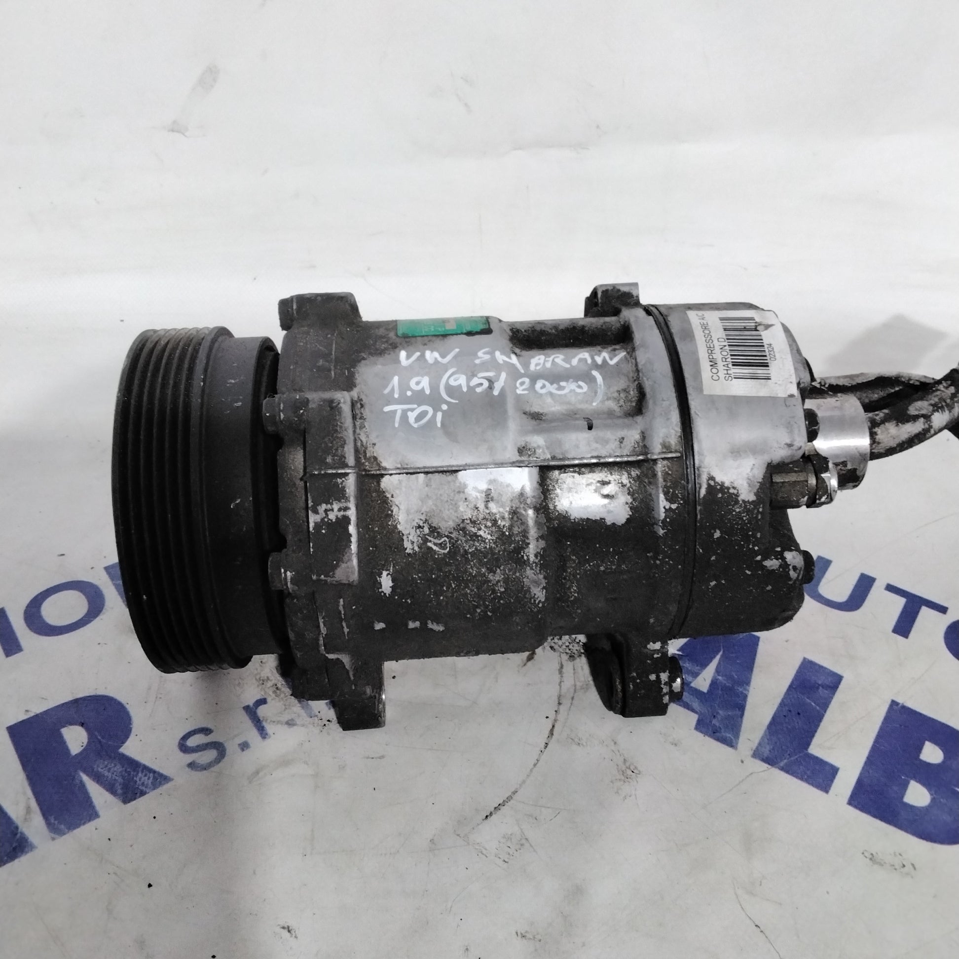 air conditioning compressor volkswagen sharan 1.9 tdi year 1995/2000 code:95NW19D629CC(sf14p2)