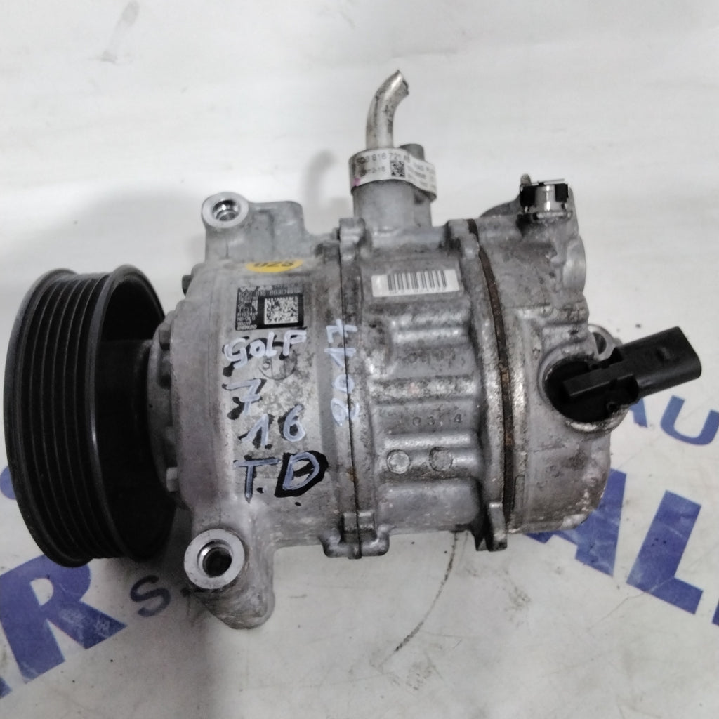 compressore aria condizionata volkswagen golf 7 1.6 TD anno 2017 codice:5Q0816803D(sf14p2)