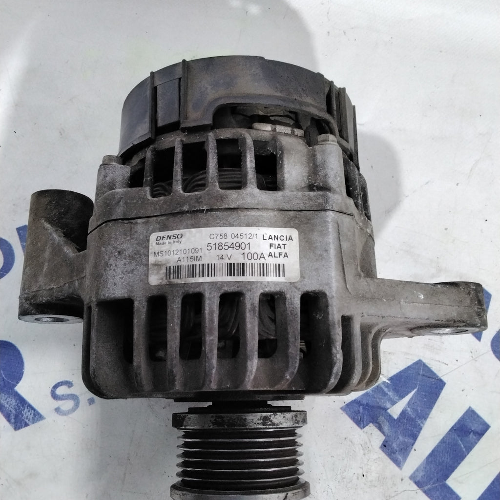 alternator Fiat Bravo 2 Series / Croma 2 Series / Doblo 1.6 MTJ year 2008/2014 code: MS1012101091 (sf15p9)