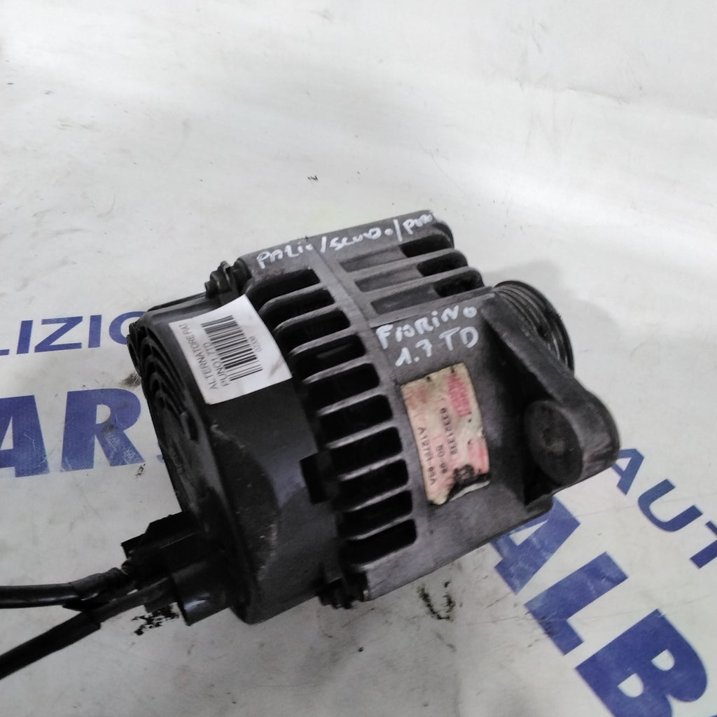 alternator Fiat Punto/Palio/Scudo/Fiorino 1.7 TD year 2002 code: 63321332 (sf15p9)