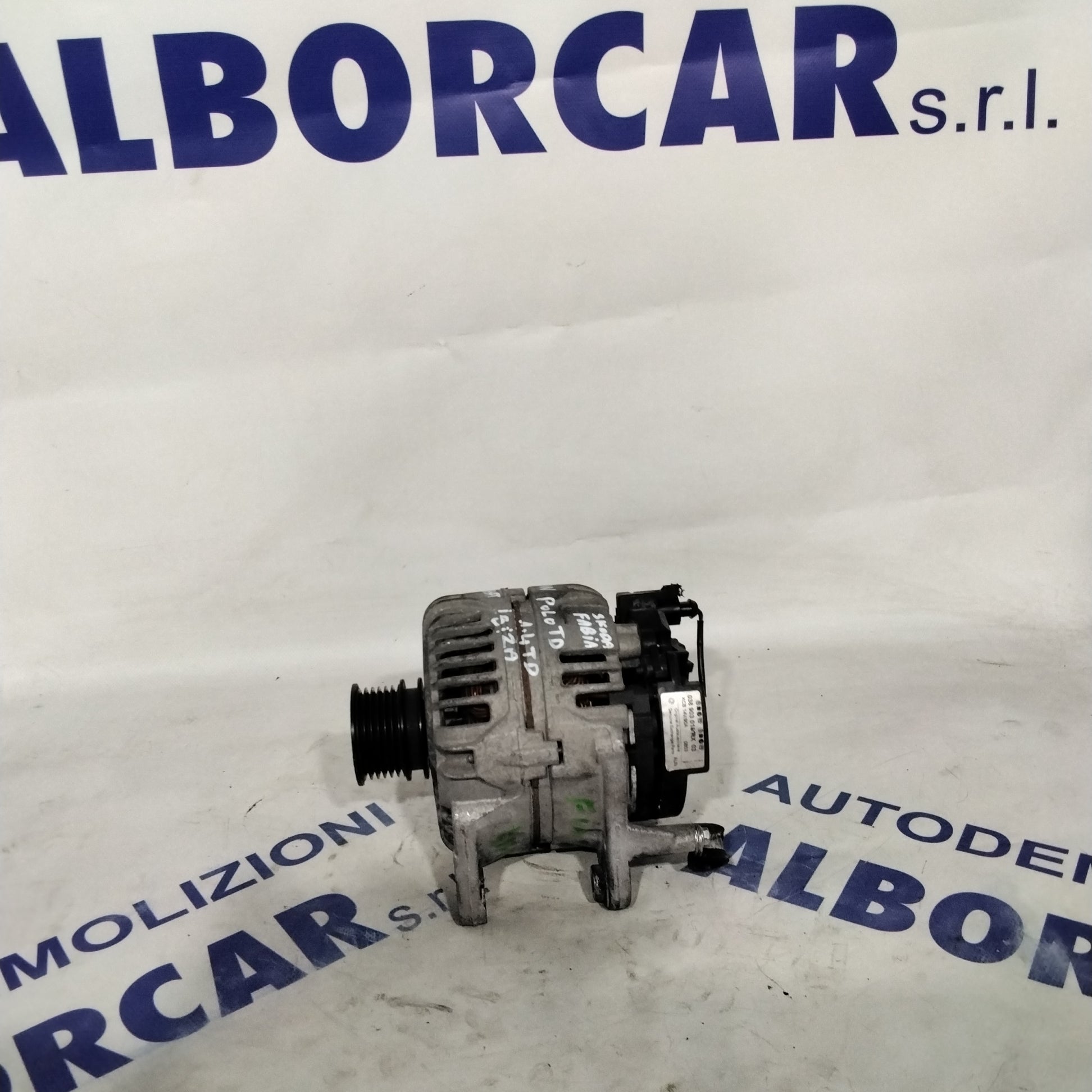 alternator Volkswagen Polo / Seat Ibiza Skoda Fabia 1.4 TD year 2006 code: 038903018RXX03 (sf16p5)