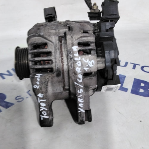 alternatore toyota yaris /corolla 1.6 anno 2004 codice: 270600D030B (sf15p8)