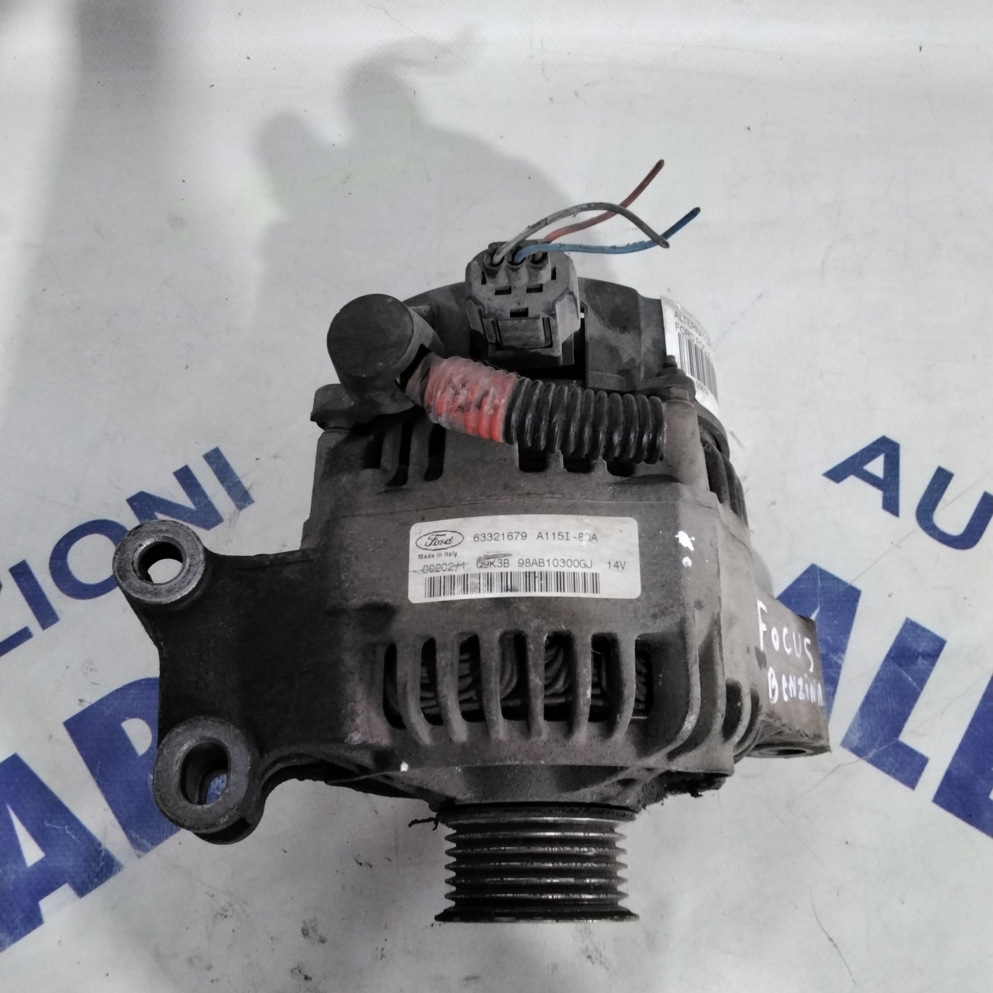 alternator Ford Focus 1.4 /1.6 petrol year 2002 code: 63321679