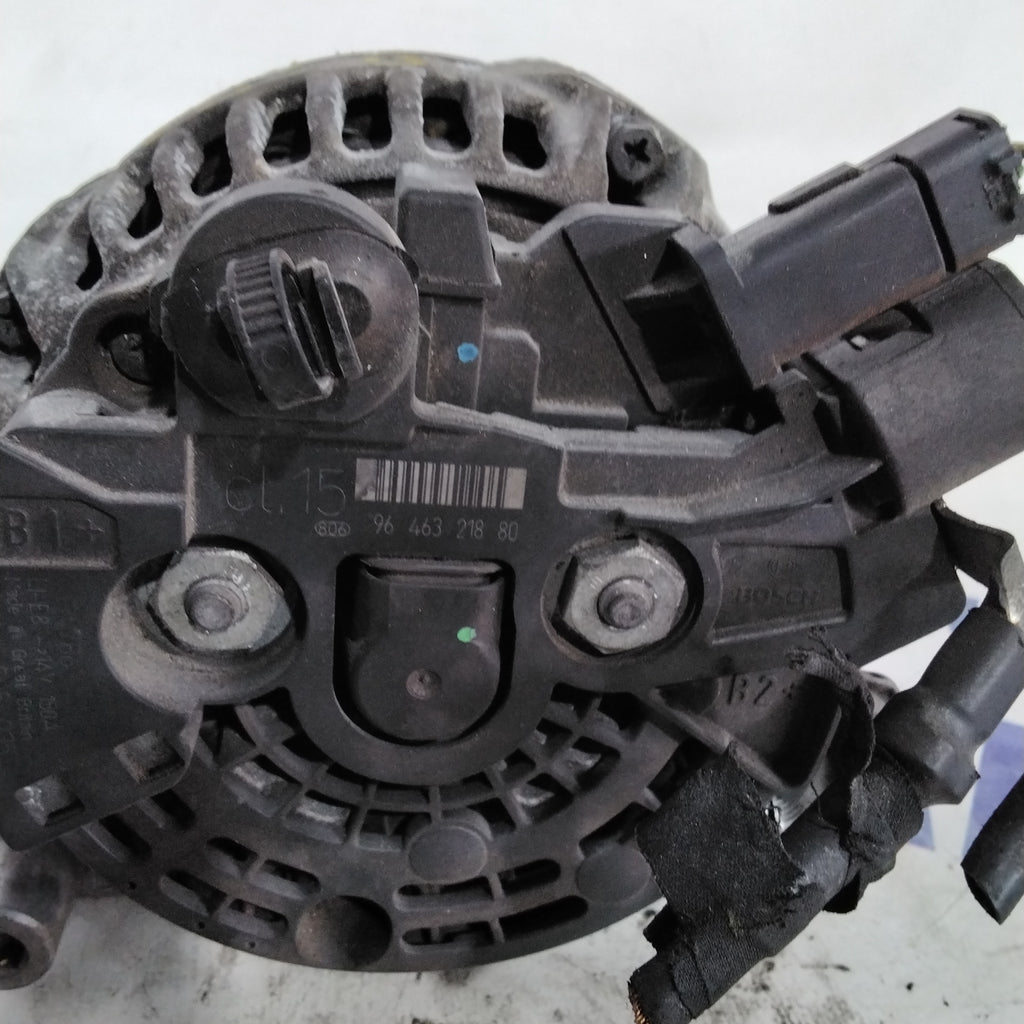 alternator peugeot 307 1.6 diesel year 2006 code: 9646321880 (sf15p7)