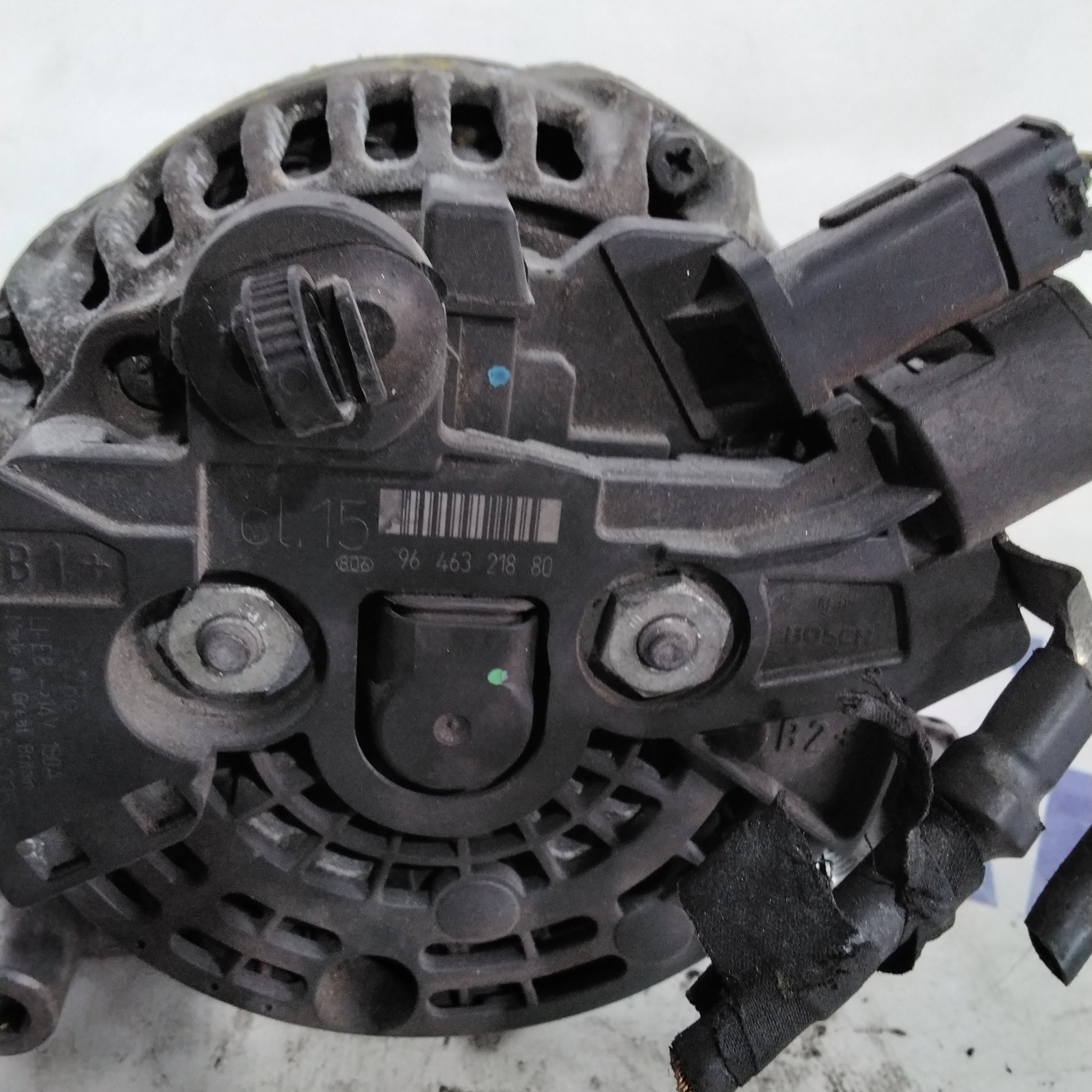 alternator peugeot 307 1.6 diesel year 2006 code: 9646321880 (sf15p7)