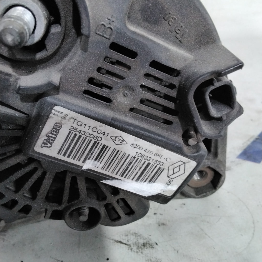 alternator renault megane 1.5 dci year 2006 code: 2543206D (sf15p7)