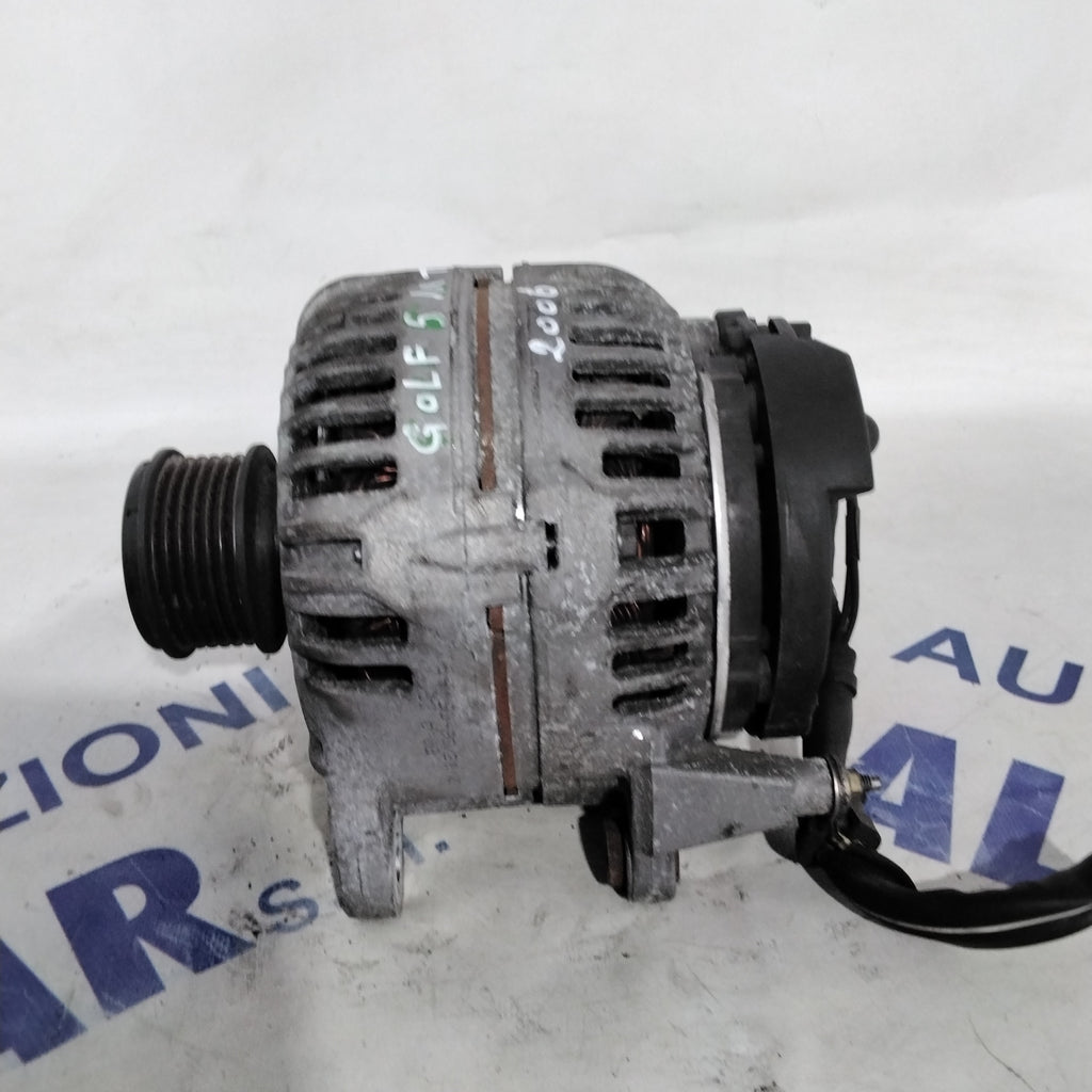 Alternator Volkswagen Golf 5 1.9 TDI year 2006 code: 0124525091 (sf15p7)
