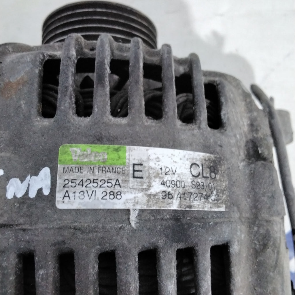 Citroen Saxo 1st series petrol alternator year 1999 code: 2542525A (sf15p6)