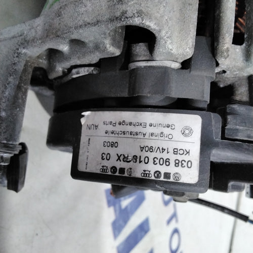Alternatore volkswagen polo /skoda fabia/seat ibiza 1.4 tdi anno 2006 codice: 038903018RX (sf15p5)