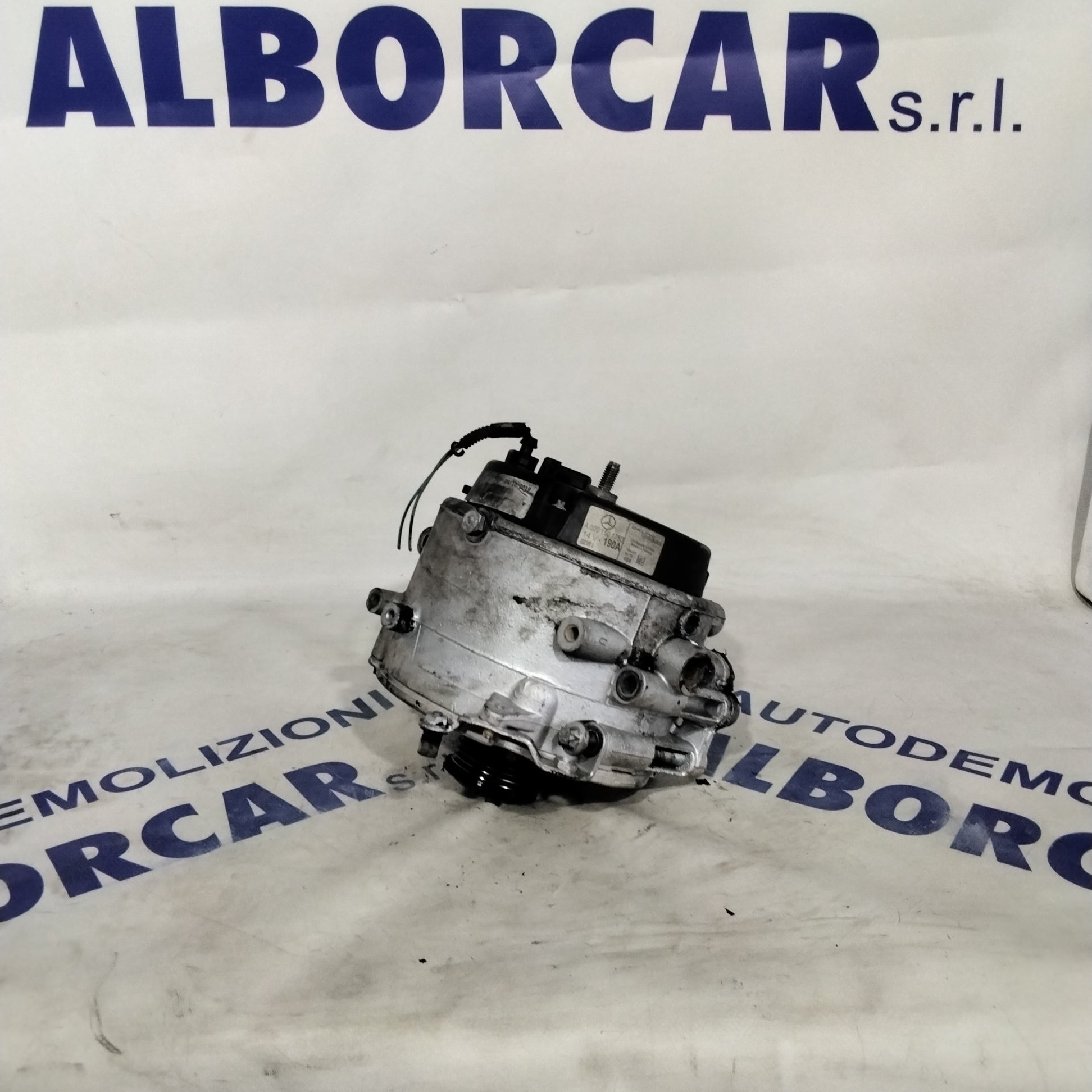 Alternator Mercedes C 200 /220/270 CDI year 2006 code: A0001501750 (sf15p9)